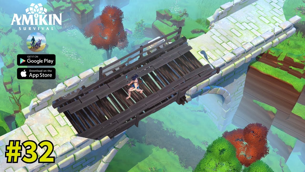 Repair The Bridge at Stone Echoes | Amikin Survival Gameplay Day 32 #amikinsurvival #gaming