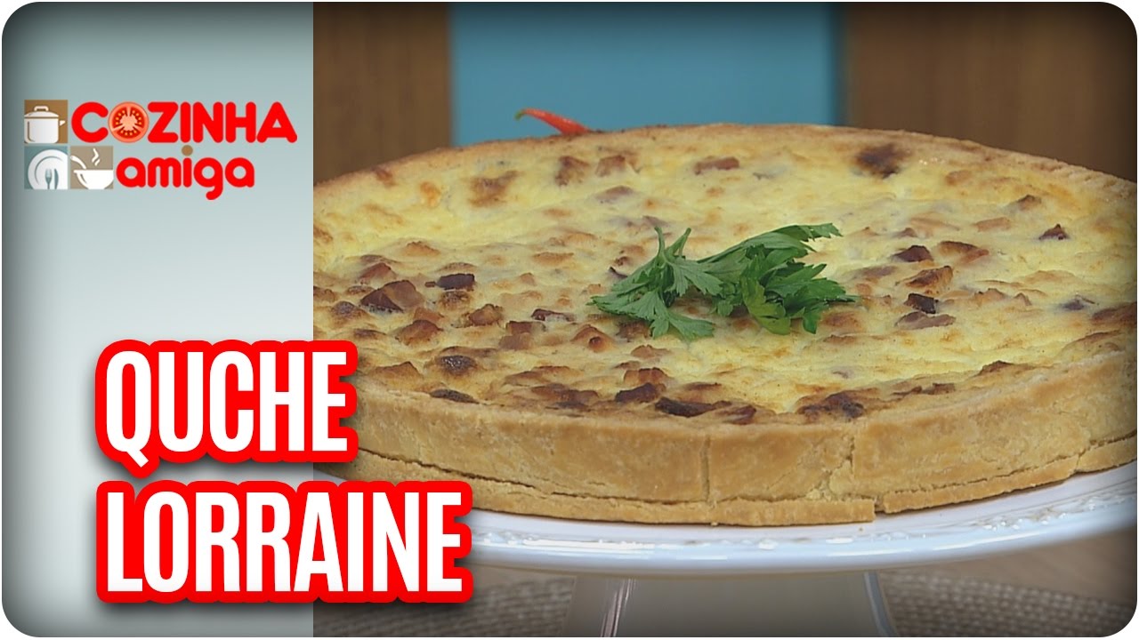 Quiche Lorraine - Chef Gabriel Barone | Cozinha Amiga (10/03/17)