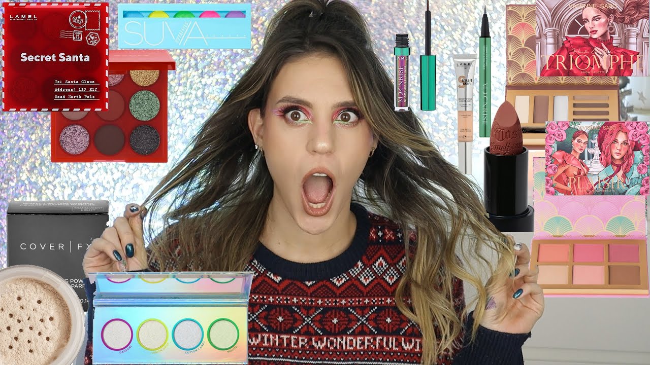 НОВОГОДНЕЕ ПЕРВОЕ ВПЕЧАТЛЕНИЕ О КОСМЕТИКЕ | LAMEL MOONRISE, SECRET SANTA, MELT, SUVA, VIVIENNE SABO