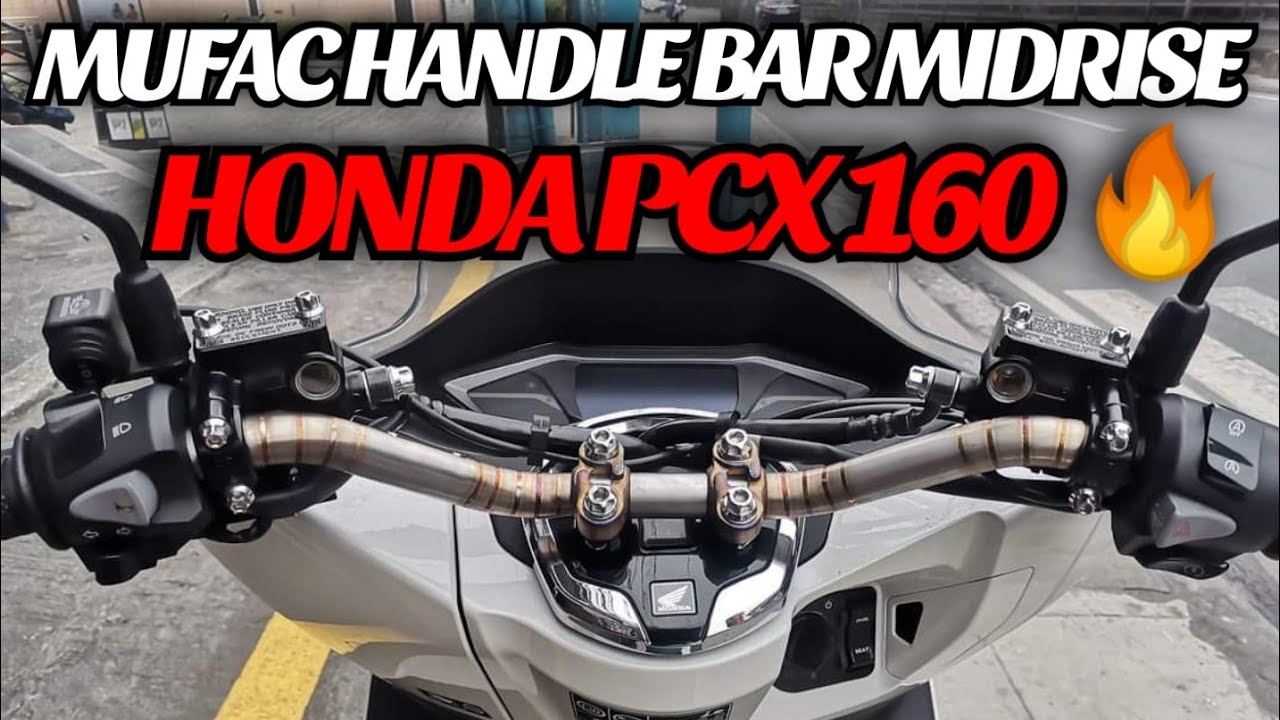 MUFAC HANDLE BAR MIDRISE | PCX 160