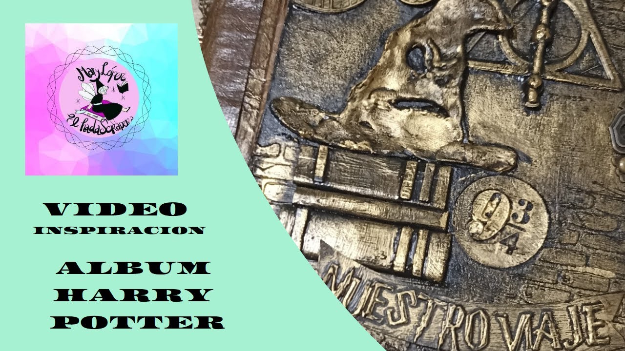 VIDEO INSPIRACION ALBUM POP UP . HARRY POTTER