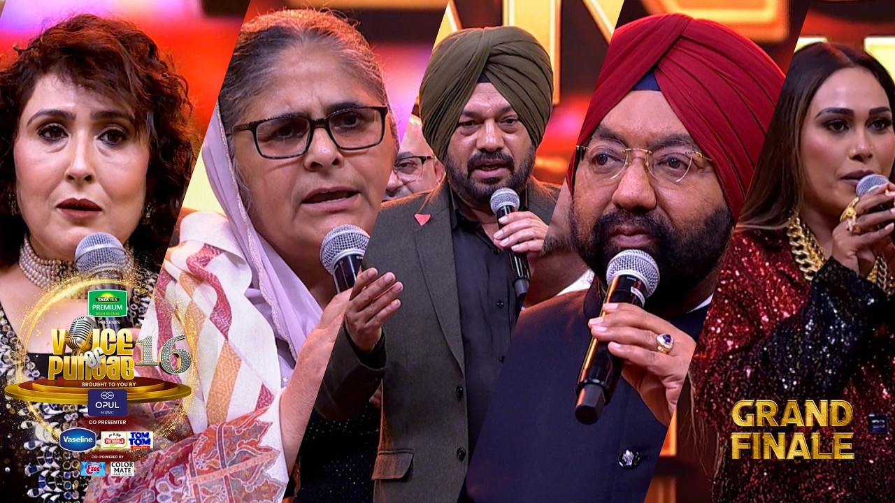 Voice of Punjab 16 Grand Finale : Dignitaries Add Glory to the Spectacular Night