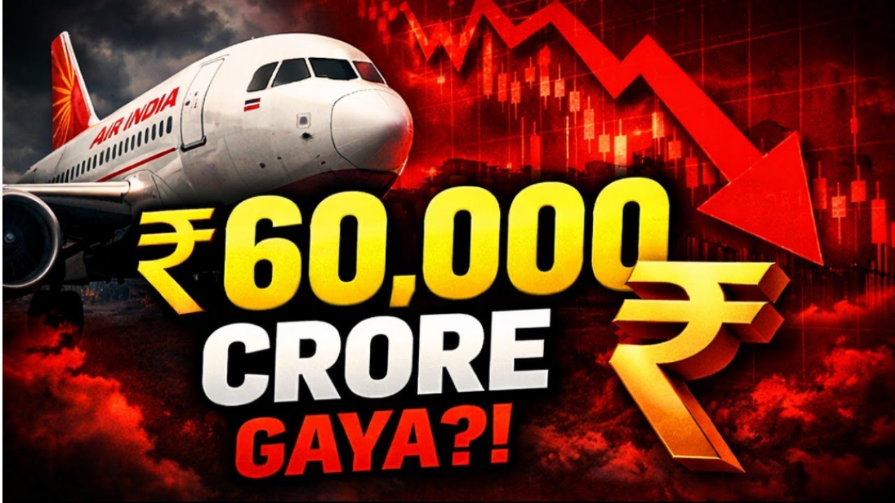 Air India Ka Sach: ₹60,000 Crore Ka Nuksaan Kaise Hua?”
