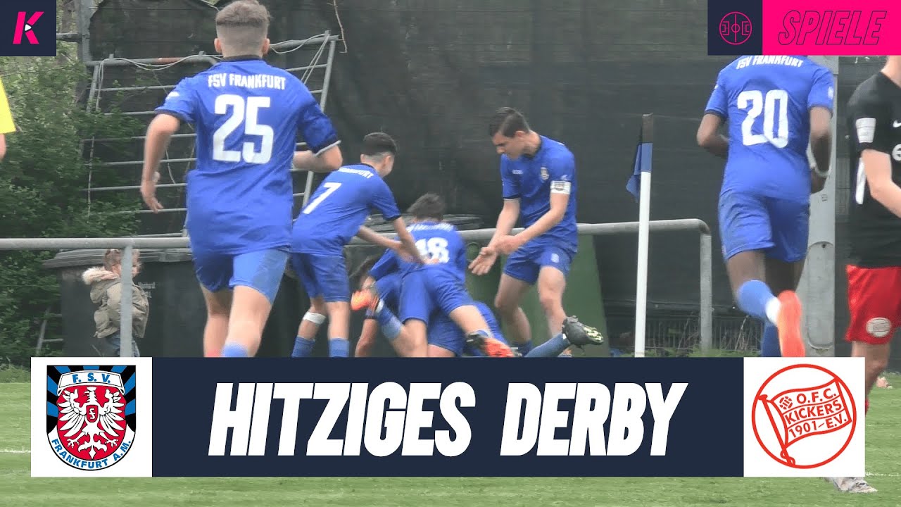 Kurioses Eigentor! Packendes Nachwuchsderby in Frankfurt | FSV Frankfurt U15 - Kickers Offenbach U15