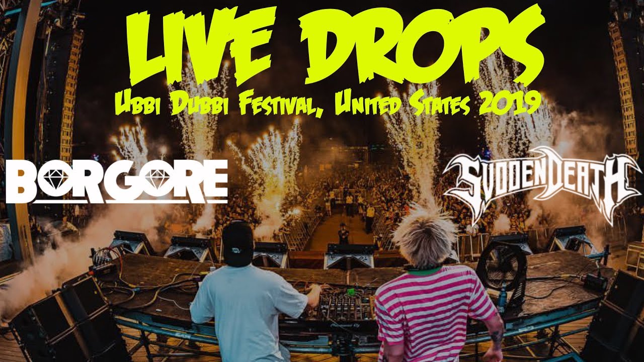 Borgore & SVDDEN DEATH DROPS ONLY @ Ubbi Dubbi Festival, United States 2019