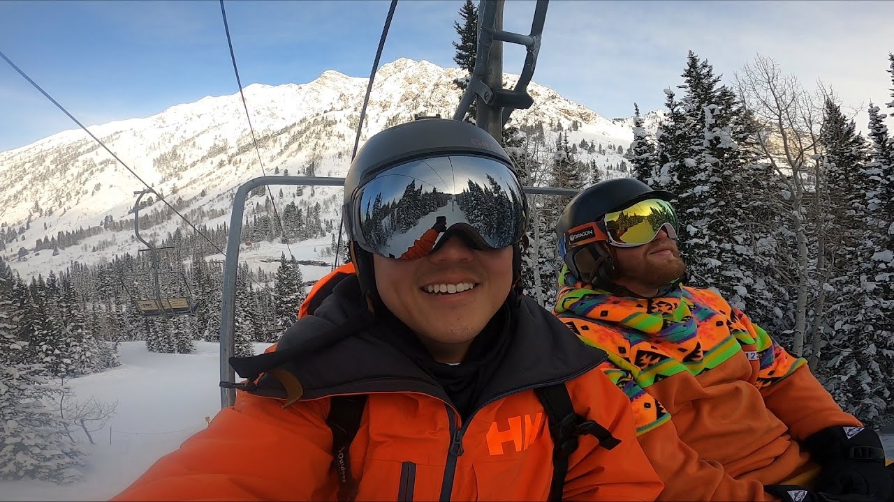Snowboarding the Snowbird in Utah