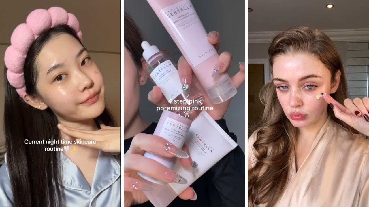 Skincare routine tiktok compilation 11