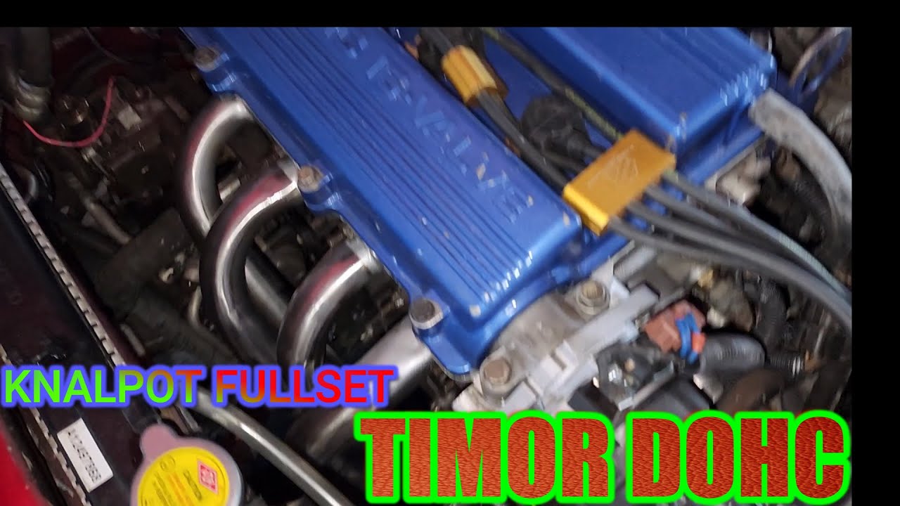 KNALPOT RACING MOBIL GANTI FULLSET HEADER TIMOR SUARA GAHAR