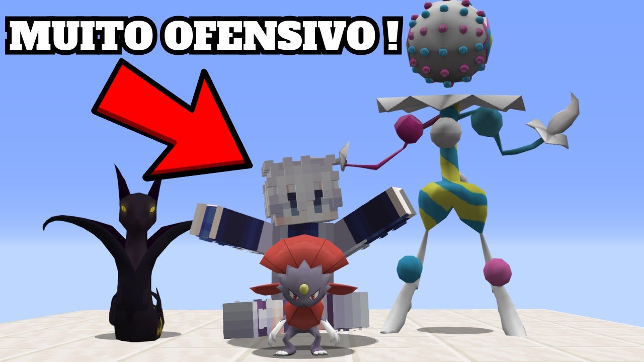 MELHOR TIME OFENSIVO NA NOVA RANQUEADA DO PIXELMON BRASIL !