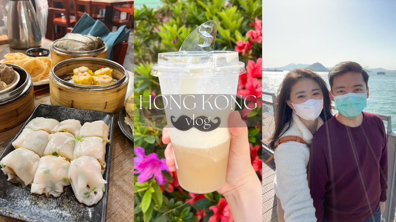 Hong Kong Vlog | Dim Sum Square, Belcher Bay Promenade, Mr Tea | Spring at HK