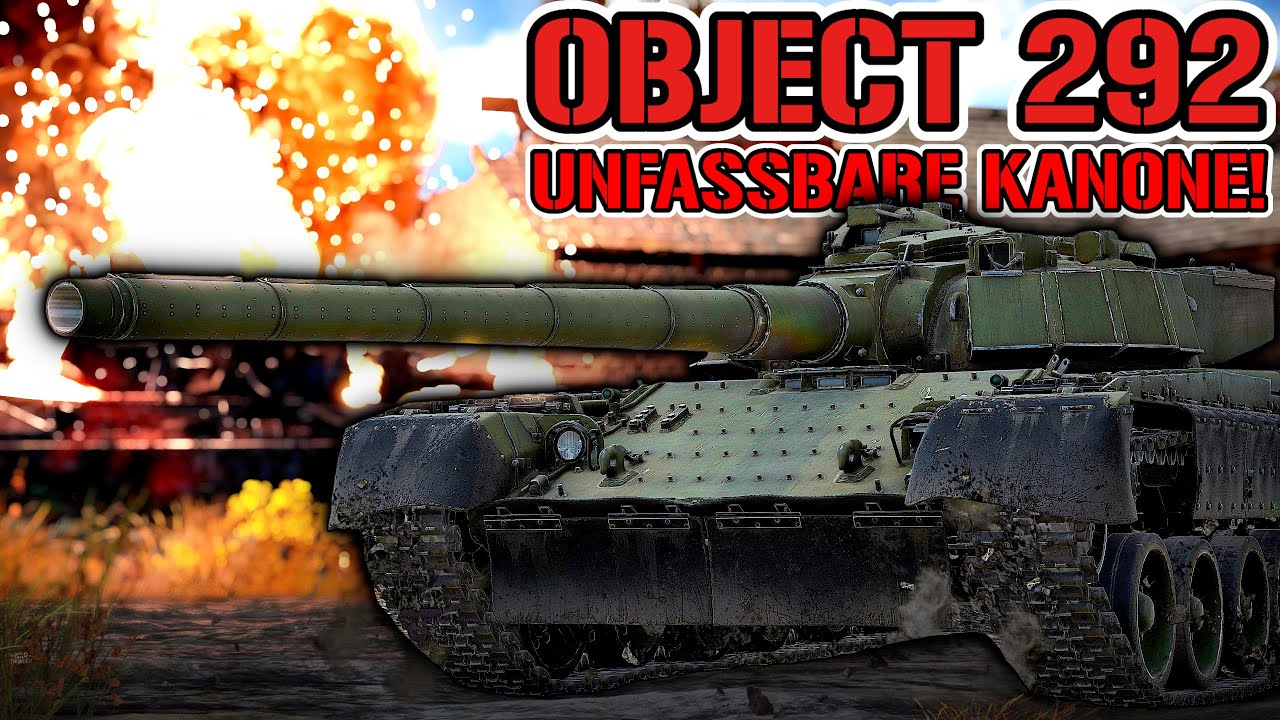 Was ein MONSTER! Extrem starkes Eventfahrzeug! - Object 292 | War Thunder