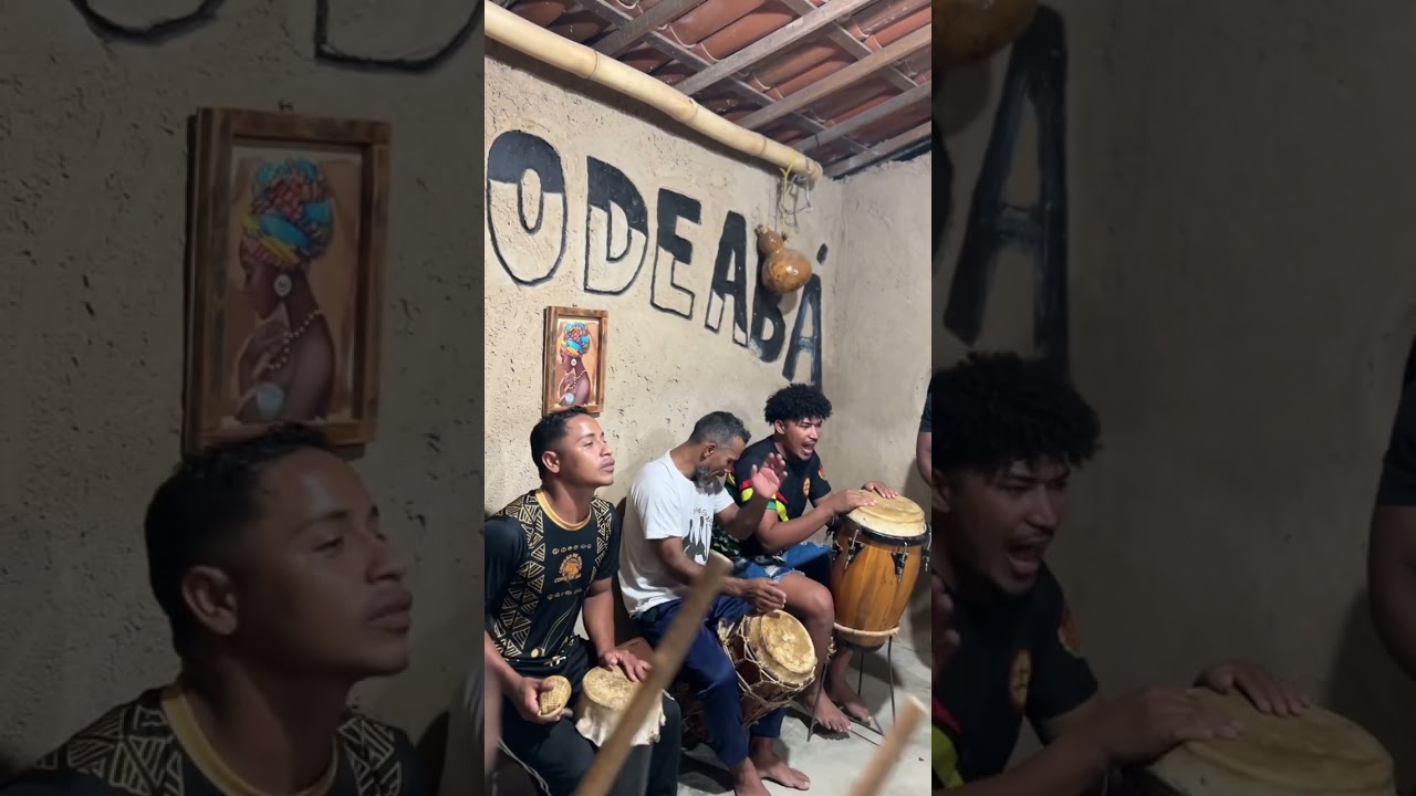 Roda com muitaaaa energia e axé! 🪘✊🏾