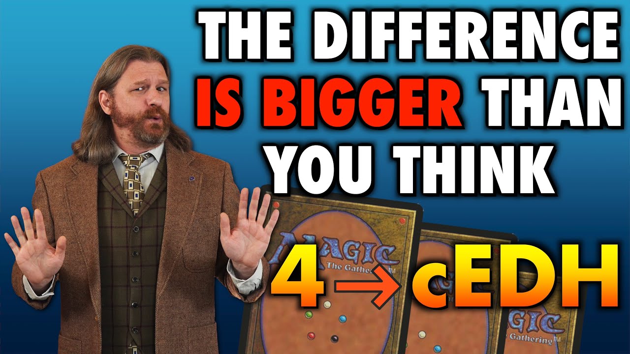 Разница между Commander больше, чем вы думаете | Сетка 4 против cEDH | Magic: The Gathering