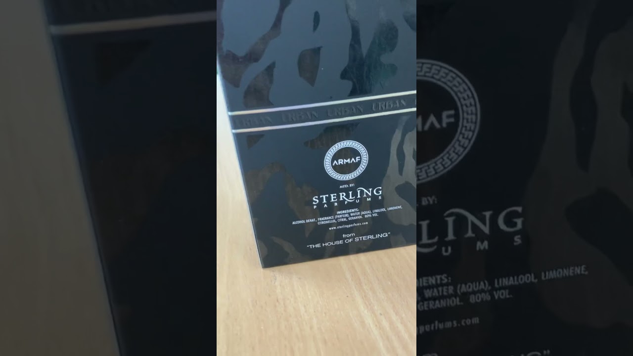 Новинка! Парфюмерная вода Club De Nuit Urban Man Elixir от Armaf Sterling Perfums!