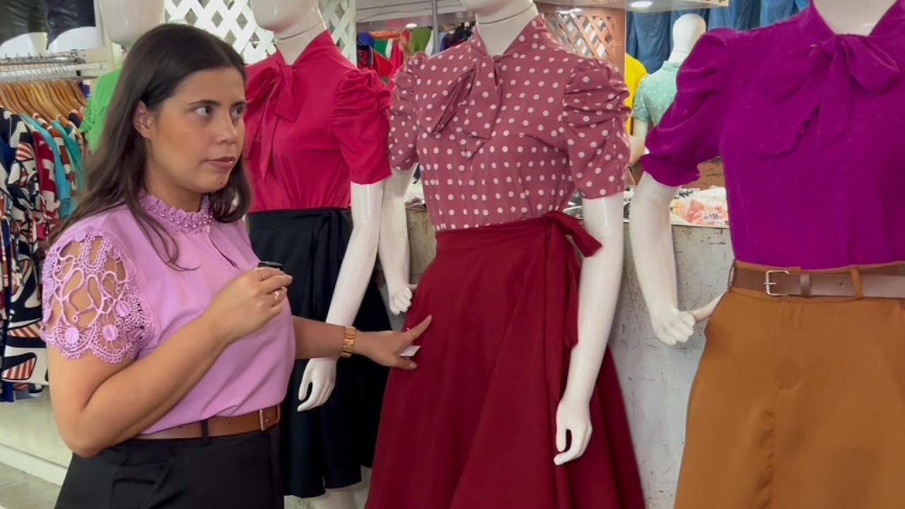 MODA EVANGÉLICA ESCOLHIDA A DEDO PARA REVENDEDORAS NA FEIRA DE SANTA CRUZ DO CAPIBARIBE-PE