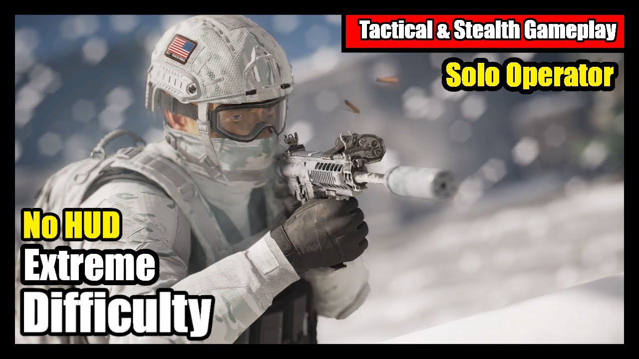 Ghost Recon: Breakpoint - Solo Special Forces Operator | Tactical & Stealth [Extreme + No HUD]