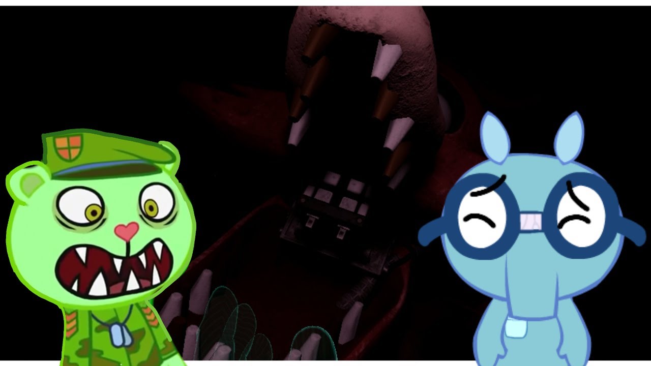 Fliqpy and Sniffles play Fnaf Help Wanted #fliqpy #sniffles #Happytreefriends