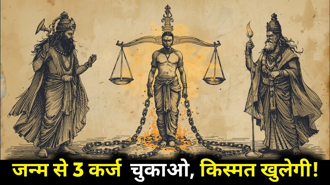 जन्म से तुम 3 कर्ज में हो 😱 | ये न चुकाए तो सफलता कभी नहीं मिलेगी! वेदों का छिपा रहस्य | Story Baaz