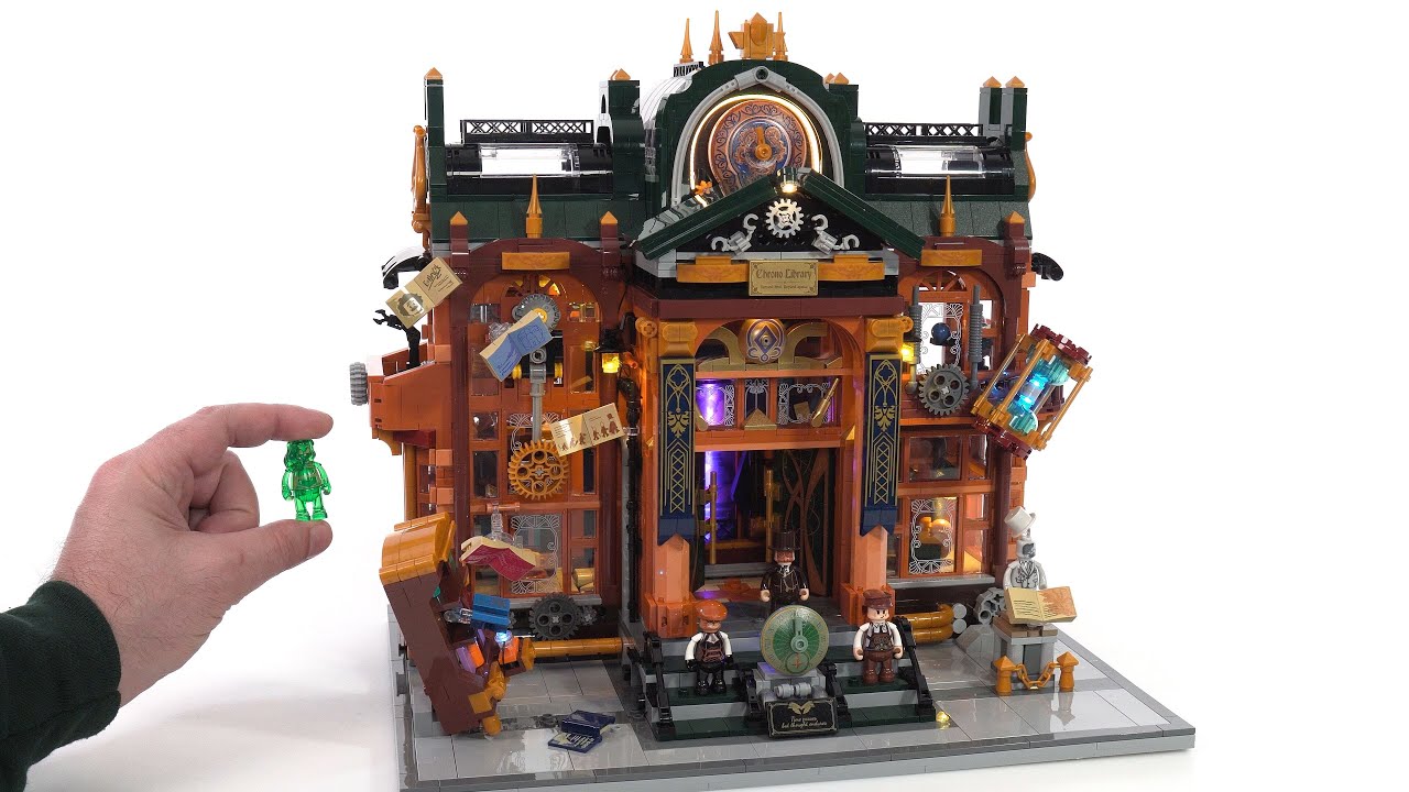 Обзор библиотеки Lumibricks Steampunk Time Rift! Более 3100 предметов с подсветкой #NotSponsored ...