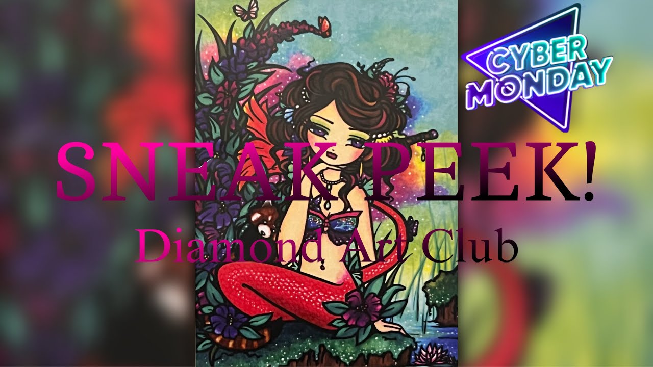 Diamond Art Club Cyber Monday SNEAK PEEK! Mystical Pond by Hannah Lynn