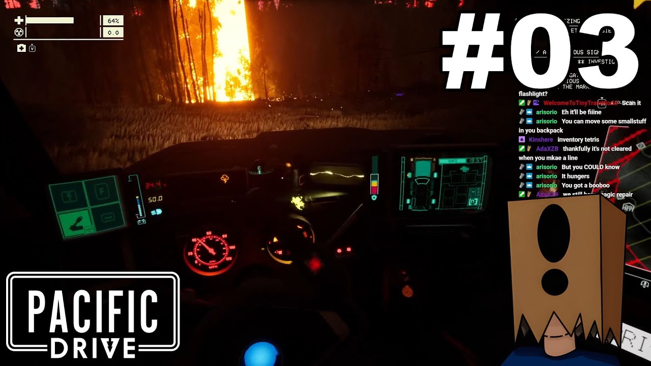 Pacific Drive VOD #03 (28/01/2026): Exploring for Resources to Upgrade the Beigemobile