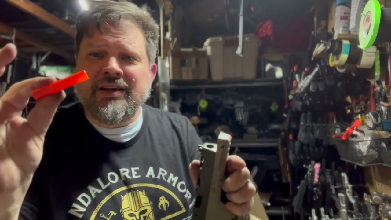 Shell ejecting Strike Industries G17 toy/prop