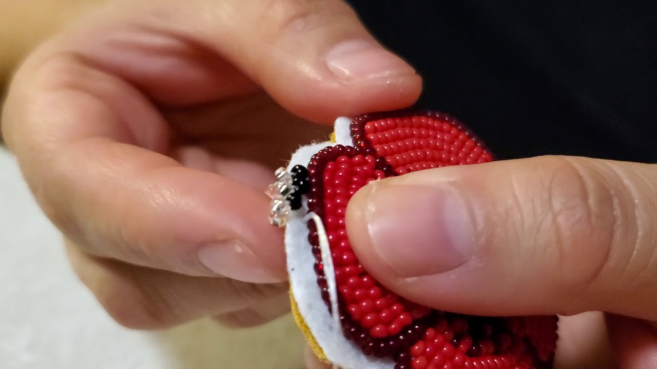 wrap around edging - beading tutorial