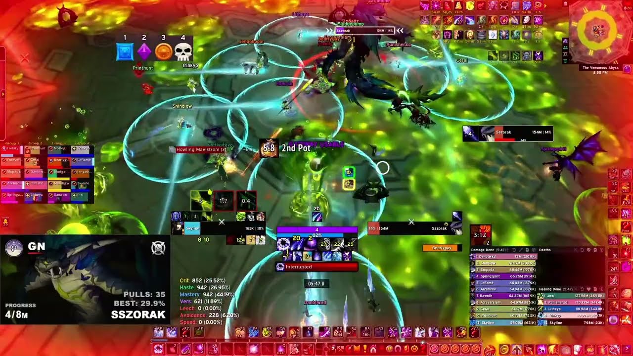 gn vs Mythic Sszorak (Arcane Mage PoV)