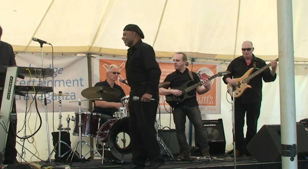 The Freddie Hall Band at Parker's Piece, Cambridge June 2012
