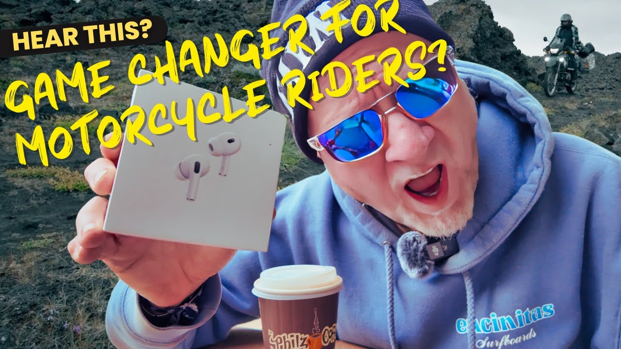 APPLE AIRPODS PRO 2 for Motorcycle Riders—A Game-Changer or Just Overhyped?  Will They Work For You?