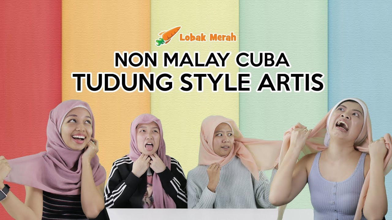 Non-Malay Cuba Tudung Style Artis