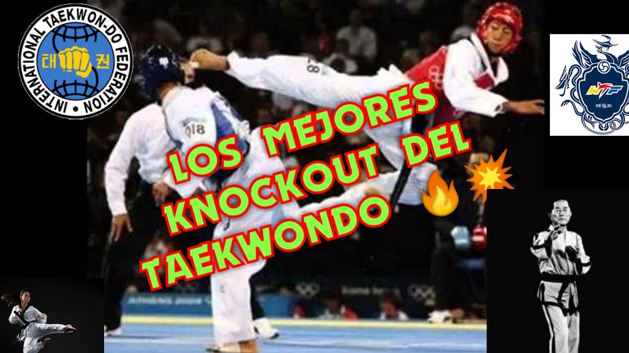 LOS MEJORES KNOCKOUT DE TAEKWONDO 😍💥🔥