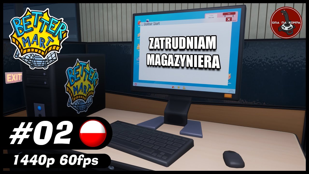 Zatrudniam magazyniera || #2 || Better Mart gameplay PL