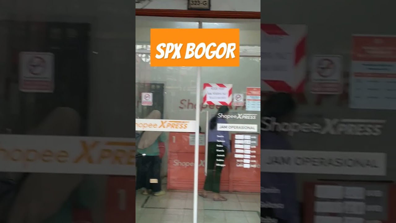 jadwal operasional agen resmi shopee express pomad bogor  #shopee #spx #shopeeexpress
