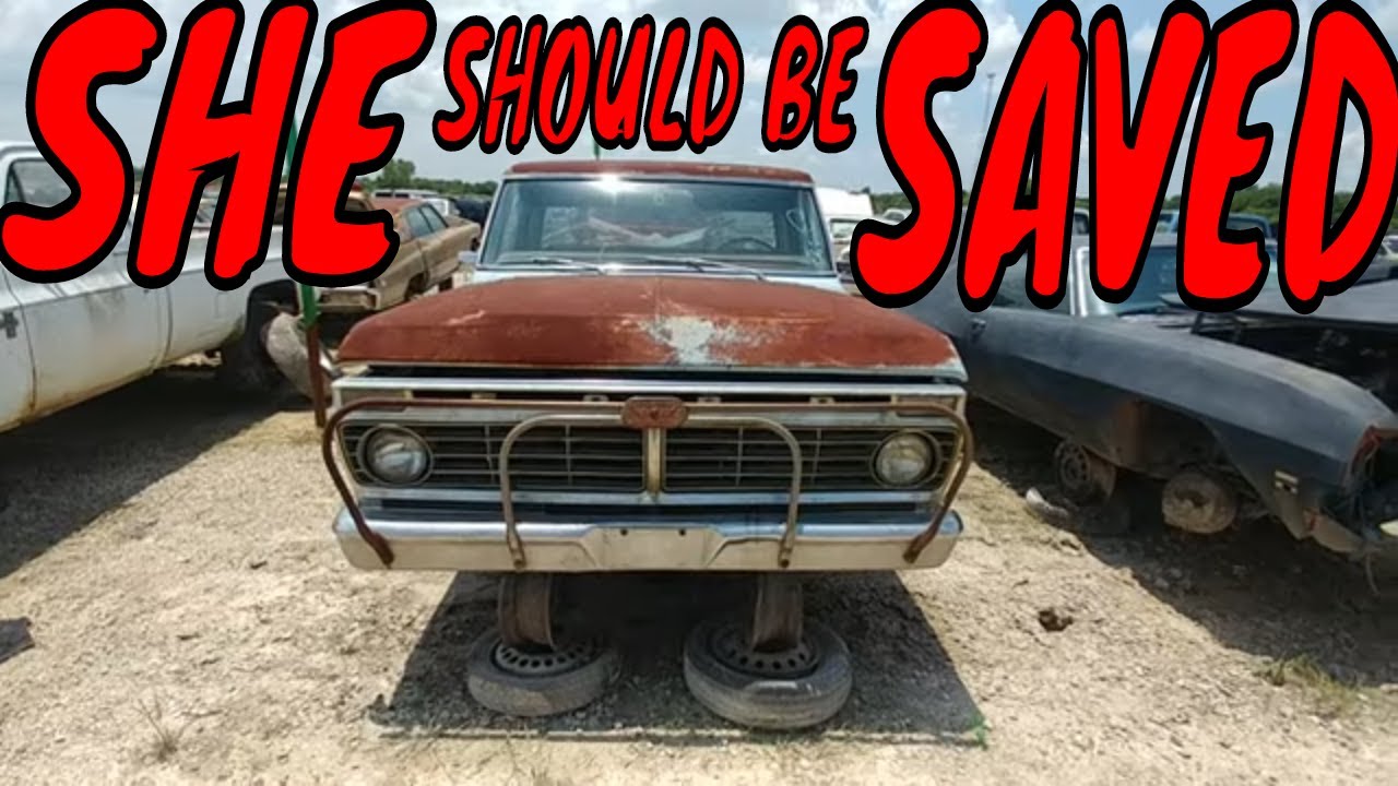 1974 Ford F100 Ranger Junkyard Find