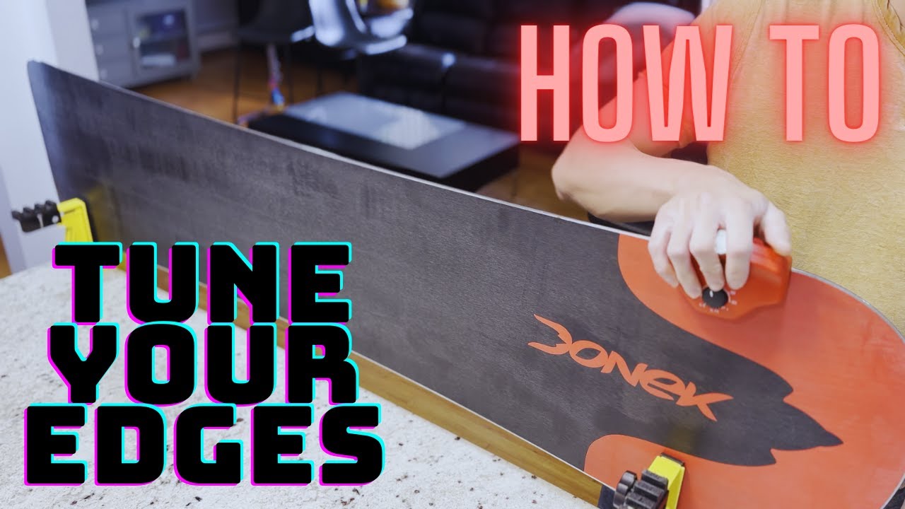 How to tune your edges on a snowboard (+skis)