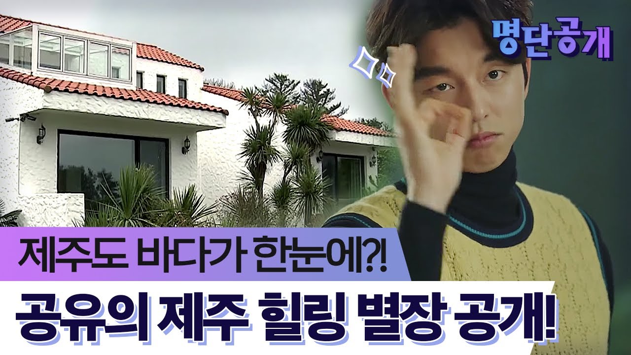 도깨비 김신이 등장할 것만 같은(…) 제주도 명당에 위치한 공유의 세컨드 하우스는?!ㅣtvN 명단공개2017