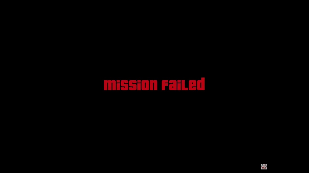 GTA V Mission Failed Sound Effect + Black Screen