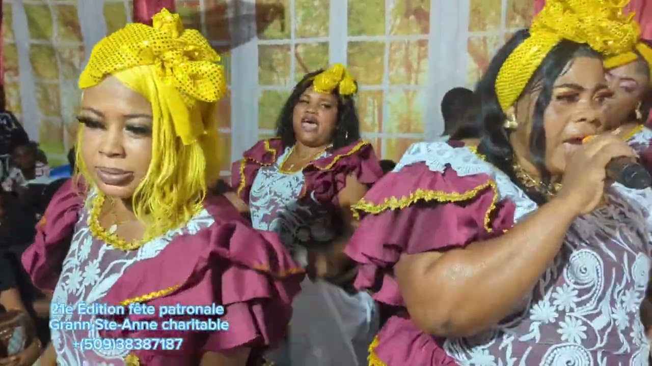 Performance lumière du monde gran'n ste-Anne Charitable fête patronale gran'n ste-Anne Charitable 