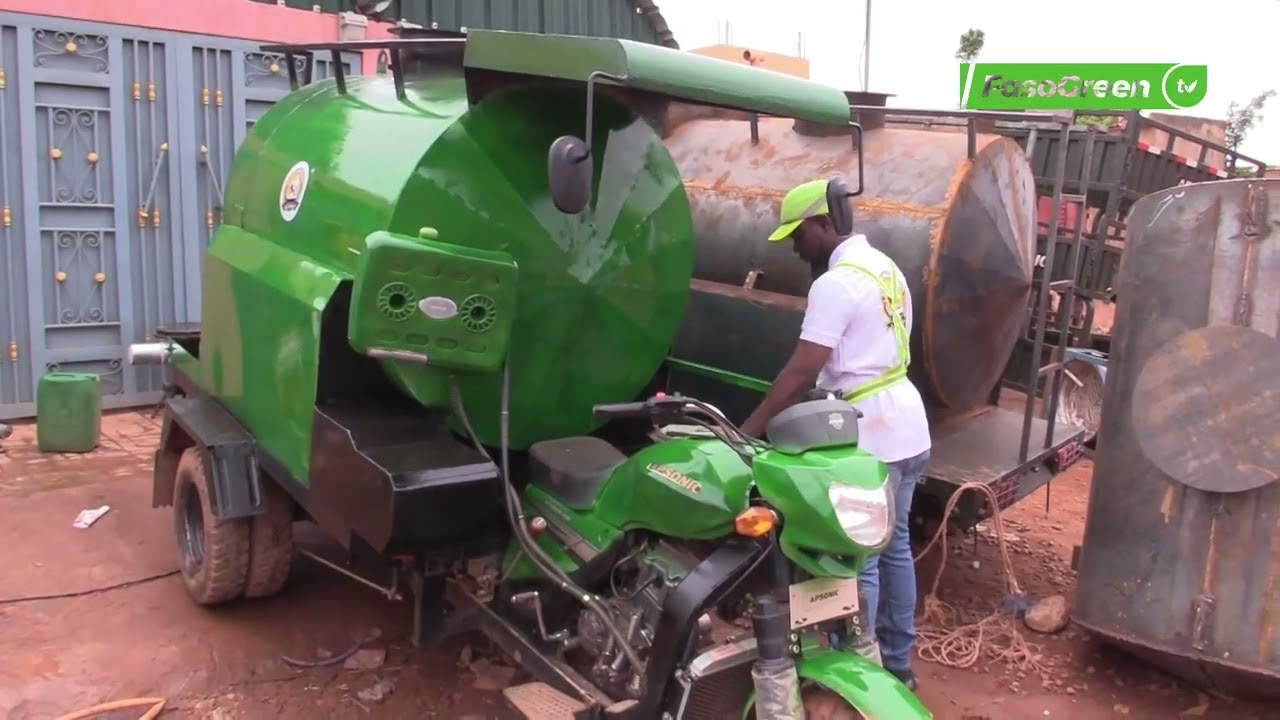 Innovation au Burkina: Sayouba NANDZIGA met au point une mini citerne arroseur