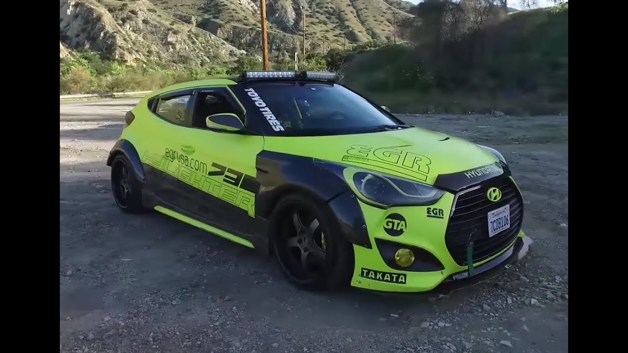 Hyundai Veloster Turbo SEMA Car - One Take