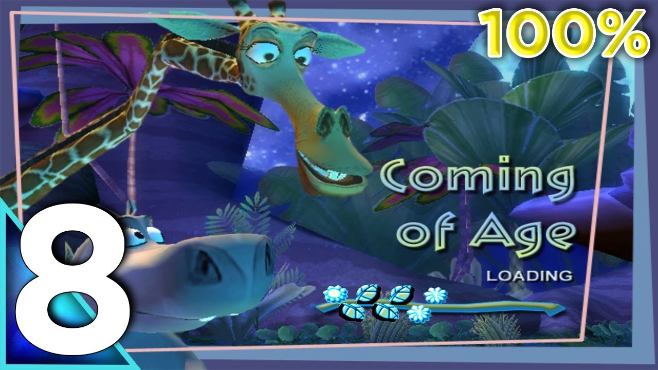 Madagascar (PS2) | Part 8: Coming of Age | 100% Walkthrough (No Commentary)