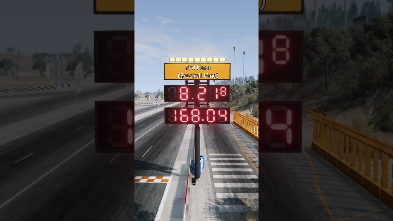 What's the FASTEST OFFICIAL drag car in BeamNG?