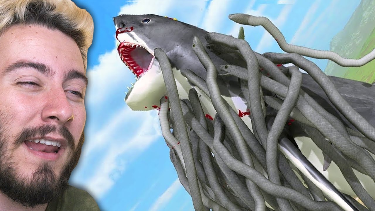 KÖPEKBALIĞI VS DEV YILANLAR (Savaş Simulator)