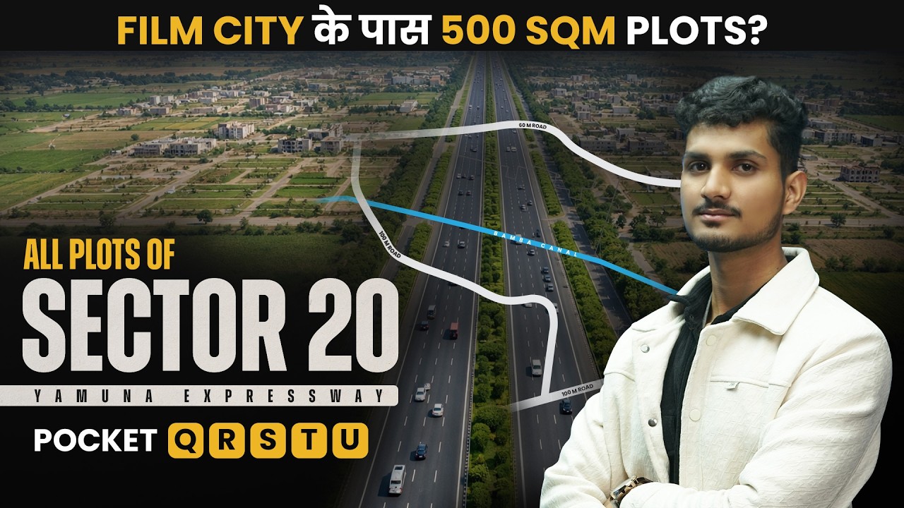 YEIDA Sector 20, Pocket- Q,R,S,T,U | 500sqm Plots Explained
