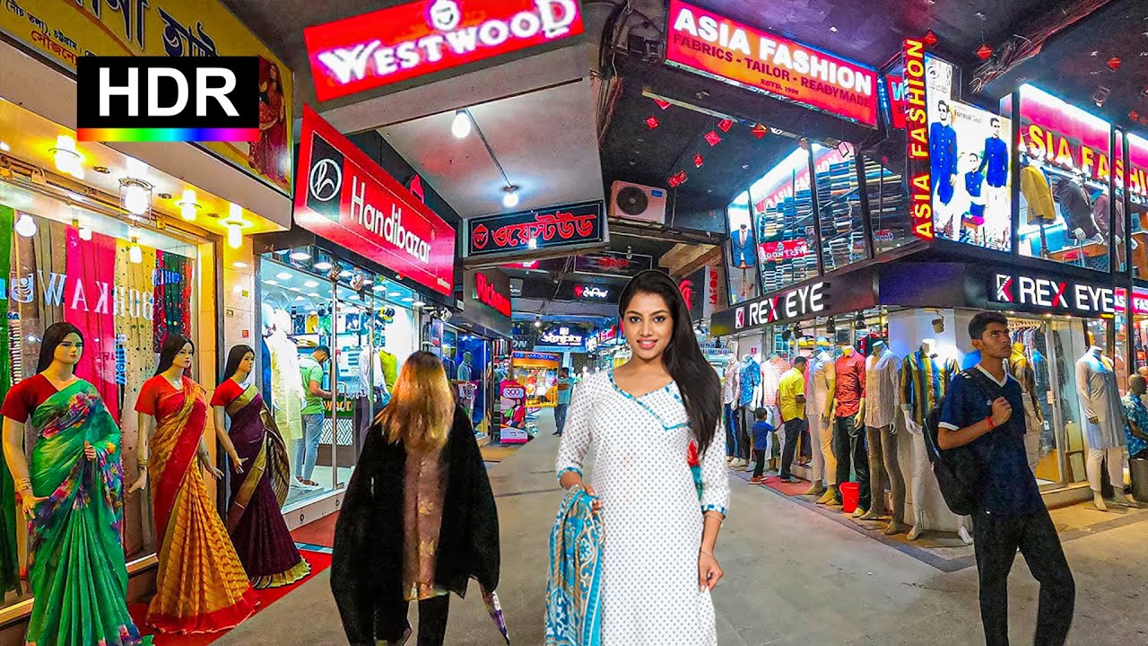 Walking Tour 🇧🇩 Biponi Bitan New Market Chittagong Bangladesh