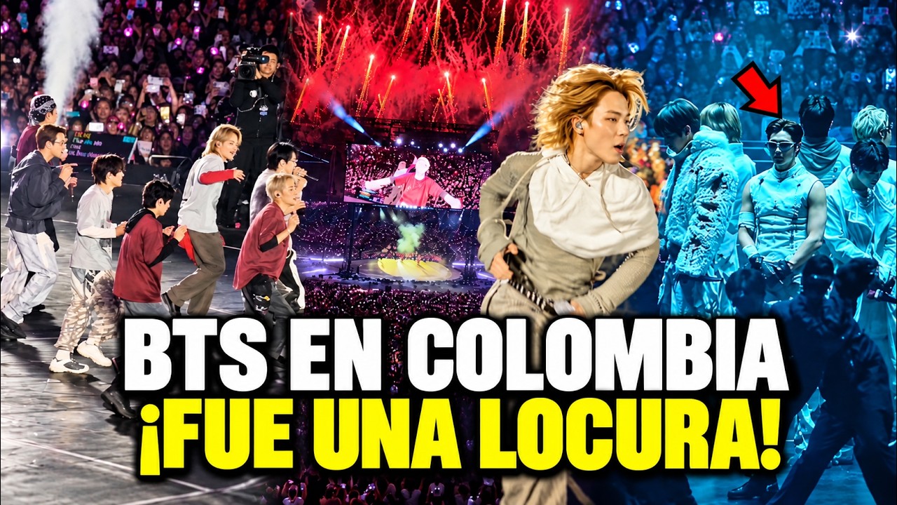 BTS EN COLOMBIA: CONCIERTO ESPECTACULAR &iexcl;FUE UNA LOCURA!