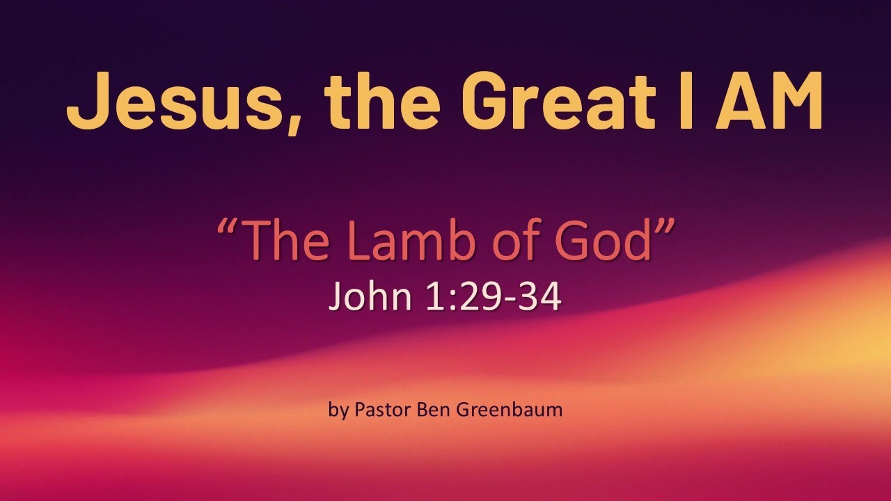 The Lamb of God