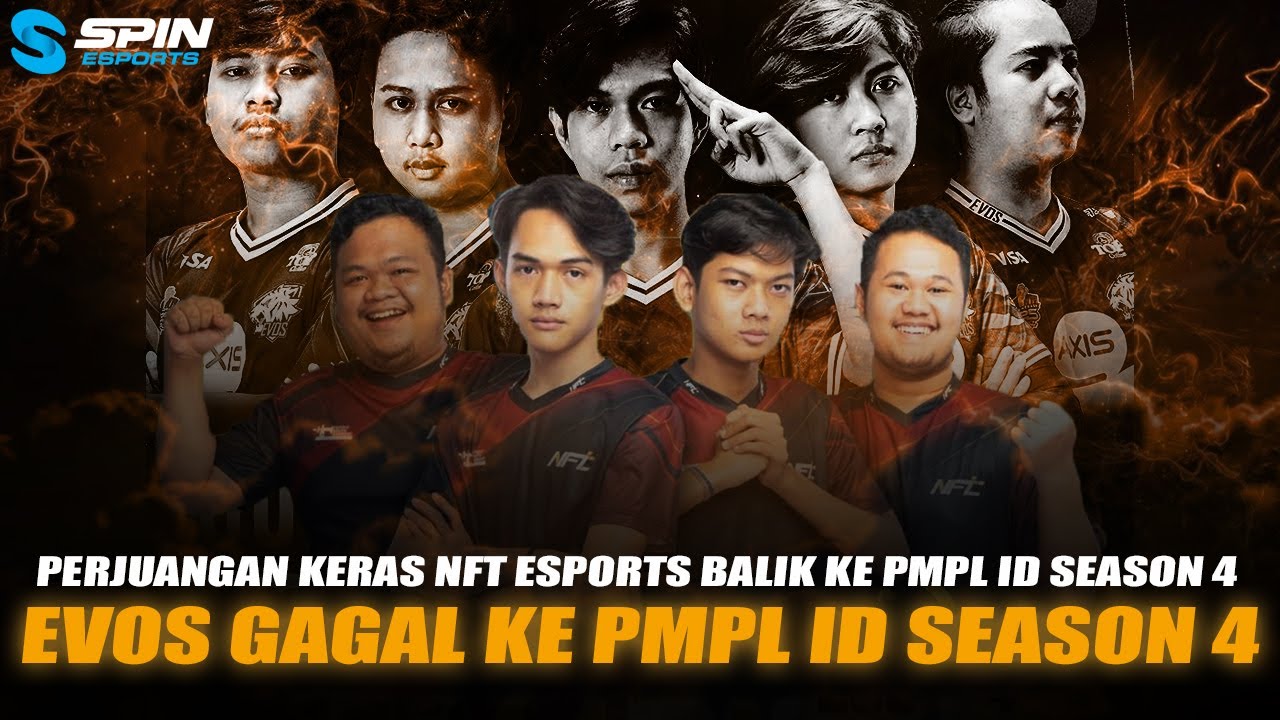 BERTABUR BINTANG, KENAPA EVOS REBORN TIDAK LOLOS PMPL ID S4? NFT ESPORTS TAMPIL SANGAT MENGERIKAN!