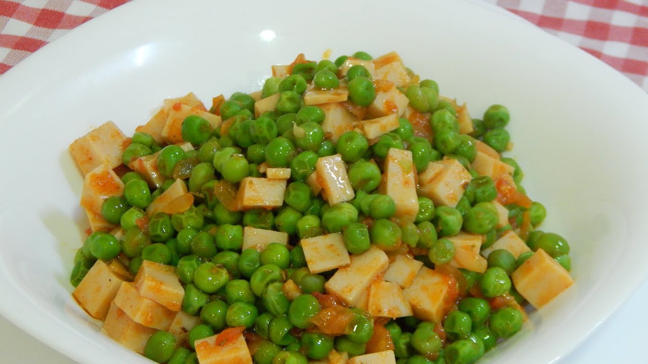 Guisantes salteados con pechuga de pavo Cocina fácil, sana y económica